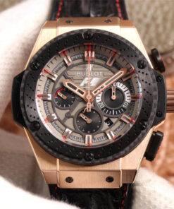 Replica V6 Factory Hublot King Power 703.ZM.1123.NR.FMO10 Rose Gold - Buy Replica Watches