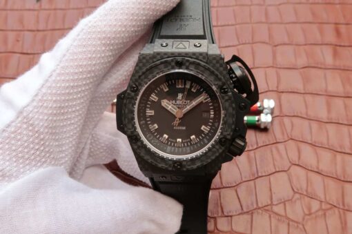 Replica V6 Factory Hublot King Power Oceanographic 4000M 731.QX.1140.RX Forged Carbon Fiber - Buy Replica Watches