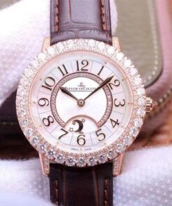 Replica ZF Factory Jaeger LeCoultre Rendez Vous Q3523570 Rose Gold Diamond - Buy Replica Watches