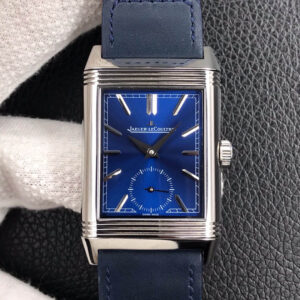 Replica MG Factory Jaeger LeCoultre Reverso Flip Stainless Steel Blue Dial - Buy Replica Watches