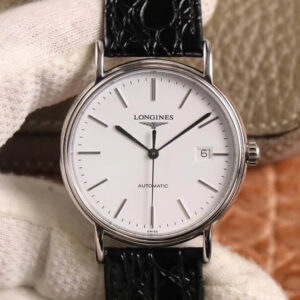 Replica KY Factory Longines Presence L4.790.4.12.2 White Dial - Buy Replica Watches