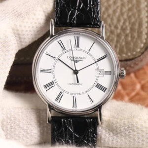 Replica KY Factory Longines Presence L4.921.4.11.2 White Dial - Buy Replica Watches
