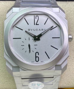 Replica BV Factory Bvlgari Octo Finissimo 103011 40MM Silver Dial - Buy Replica Watches