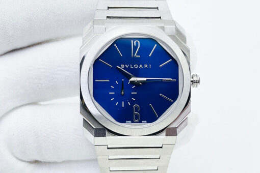 Replica BV Factory Bvlgari Octo Finissimo 103431 Blue Dial - Buy Replica Watches