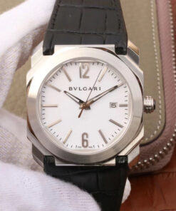 Replica Bvlgari Octo 102779 OC41C6SLD White Dial - Buy Replica Watches