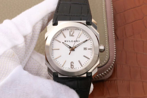 Replica Bvlgari Octo 102779 OC41C6SLD White Dial - Buy Replica Watches