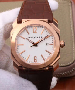 Replica Bvlgari Octo 102119 BGOP38WGLD White Dial - Buy Replica Watches