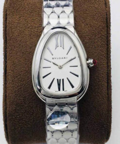 Replica BV Factory Bvlgari Serpenti 103141 Silver White Dial - Buy Replica Watches