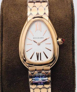 Replica BV Factory Bvlgari Serpenti 103145 Rose Gold - Buy Replica Watches