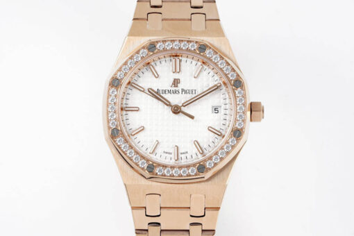 Replica 8F Factory Audemars Piguet Royal Oak 77351OR.ZZ.1261OR.01 Rose Gold - Buy Replica Watches