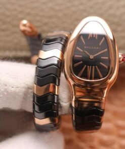 Replica BV Factory Bvlgari Serpenti Rose Gold Case - Buy Replica Watches