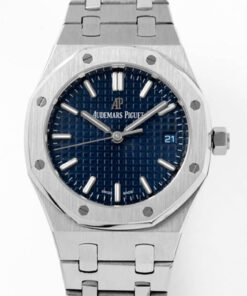Replica 8F Factory Audemars Piguet Royal Oak 34MM Blue Dial - Buy Replica Watches