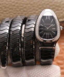 Replica BV Factory Bvlgari Serpenti Ceramic Diamond Bezel - Buy Replica Watches