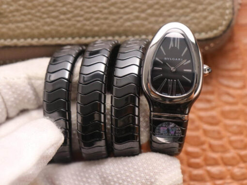 Replica BV Factory Bvlgari Serpenti Black Dial - Buy Replica Watches