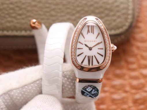 Replica BV Factory Bvlgari Serpenti 102613 White Dial - Buy Replica Watches