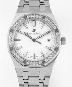 Replica 8F Factory Audemars Piguet Royal Oak 77350ST Silver Dial - Buy Replica Watches