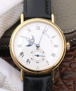 Replica Breguet Classique Moonphase 4396 Yellow Gold Case - Buy Replica Watches