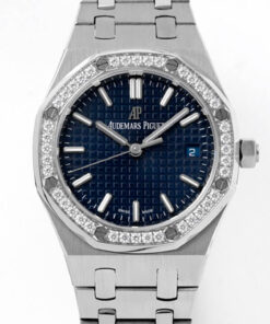 Replica 8F Factory Audemars Piguet Royal Oak 77351ST.ZZ.1261ST.01 Blue Dial - Buy Replica Watches