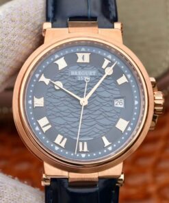 Replica V9 Factory Breguet Marine 5517 Rose Gold - Buy Replica Watches