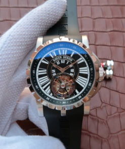 Replica JB Factory Roger Dubuis Hommage Tourbillon Rose Gold - Buy Replica Watches