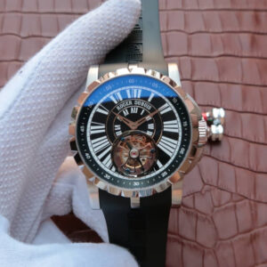 Replica JB Factory Roger Dubuis Hommage Tourbillon Rose Gold - Buy Replica Watches