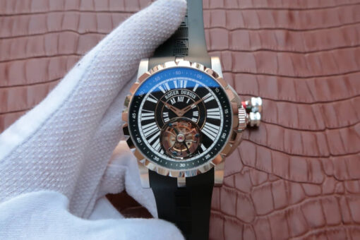 Replica JB Factory Roger Dubuis Hommage Tourbillon Rose Gold - Buy Replica Watches