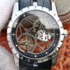 Replica JB Factory Roger Dubuis Excalibur RDDBEX0393 Tourbillon Skeleton Dial - Buy Replica Watches