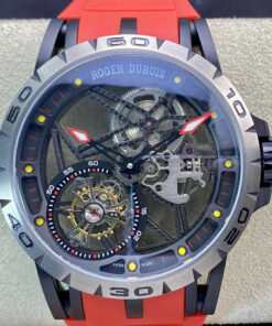 Replica BBR Factory Roger Dubuis Excalibur RDDBEX0549 Tourbillon Skeleton Dial - Buy Replica Watches
