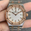 Replica JF Factory Audemars Piguet Royal Oak 67651SR.ZZ.1261SR.01 Silver Dial - Buy Replica Watches