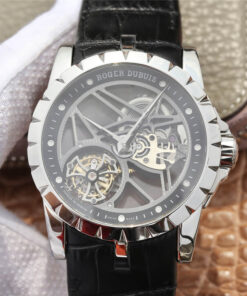 Replica JB Factory Roger Dubuis Excalibur RDDBEX0260 Skeleton Tourbillon Dial - Buy Replica Watches