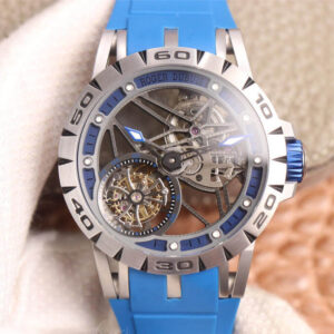 Replica JB Factory Roger Dubuis Excalibur Spidr RDDBEX0479 Tourbillon Skeleton Dial - Buy Replica Watches