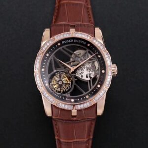 Replica JB Factory Roger Dubuis Excalibur RDDBEX0404 V3 Rose Gold Tourbillon - Buy Replica Watches
