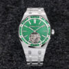 Replica R8 Factory Audemars Piguet Royal Oak Tourbillon 26532IC.EE.1220TI.01 Green Dial - Buy Replica Watches