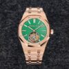 Replica R8 Factory Audemars Piguet Royal Oak Tourbillon 26533OR.OO.1220OR.01 Green Dial - Buy Replica Watches