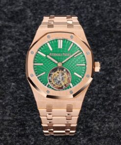 Replica R8 Factory Audemars Piguet Royal Oak Tourbillon 26533OR.OO.1220OR.01 Green Dial - Buy Replica Watches