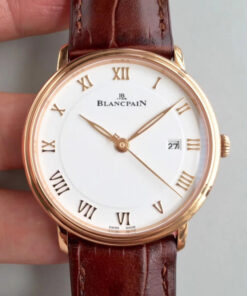 Replica ZF Factory Blancpain Villeret 6651-3642-55B White Dial - Buy Replica Watches