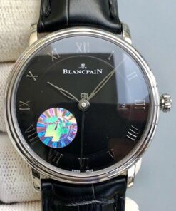 Replica ZF Factory Blancpain Villeret 6551-1127-55B Black Dial - Buy Replica Watches