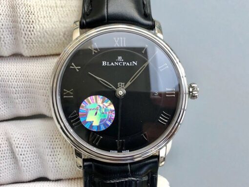 Replica ZF Factory Blancpain Villeret 6551-1127-55B Black Dial - Buy Replica Watches