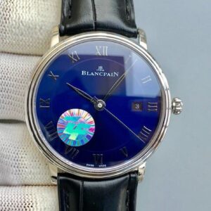 Replica ZF Factory Blancpain Villeret 6551-1127-55B Blue Dial - Buy Replica Watches