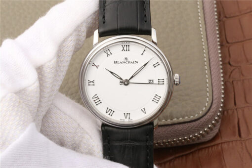 Replica ZF Factory Blancpain Villeret 6651-1127-55B White Dial - Buy Replica Watches