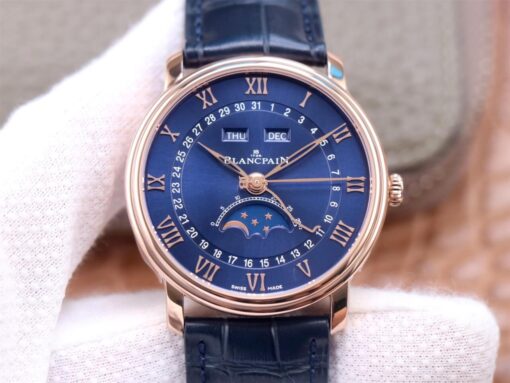 Replica OM Factory Blancpain Villeret 6654-3640-55 V3 Rose Gold - Buy Replica Watches