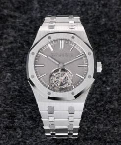 Replica R8 Factory Audemars Piguet Royal Oak Tourbillon 26530TI.OO.1220TI.01 Dark Grey Dial - Buy Replica Watches