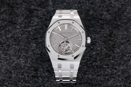 Replica R8 Factory Audemars Piguet Royal Oak Tourbillon 26530TI.OO.1220TI.01 Dark Grey Dial - Buy Replica Watches