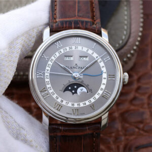 Replica OM Factory Blancpain Villeret 6654-1113-55B V2 Grey Dial - Buy Replica Watches