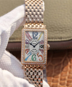 Replica ABF Factory Franck Muller LONG ISLAND 952 Rose Gold With Diamonds - Buy Replica Watches