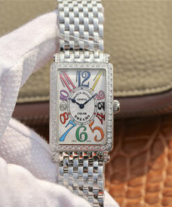 Replica ABF Factory Franck Muller LONG ISLAND 952 Silvery White Dial - Buy Replica Watches