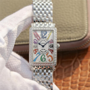 Replica ABF Factory Franck Muller LONG ISLAND 952 Silvery White Dial - Buy Replica Watches