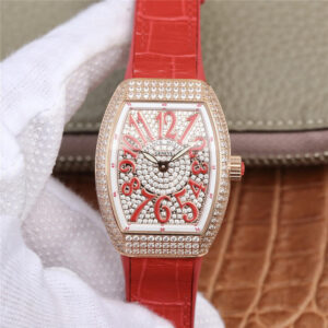 Replica ABF Factory Franck Muller Vanguard Red Strap - Buy Replica Watches