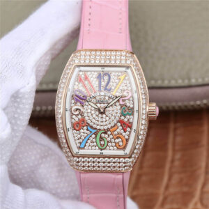 Replica ABF Factory Franck Muller Vanguard Rose Gold Diamond-set Dial - Buy Replica Watches