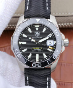 Replica V6 Factory Tag Heuer Aquaracer 300M WAY211A.FC6362 Black Dial - Buy Replica Watches